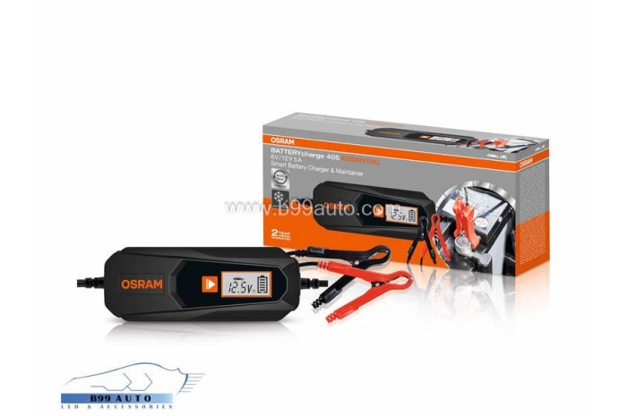 Osram BATTERYcharge 405 ESSENTIAL Okos Akkumulátortöltő